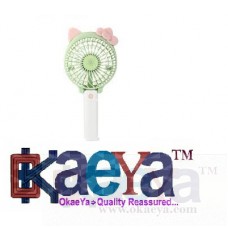 OkaeYa Rechargeable Battery USB Mini Fan Table (Color will be sent as per availability)